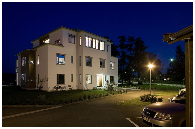 Bidevindsvägen, Norrköping, Strängbetong