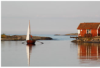 Flatvarp, Tjusts skärgård