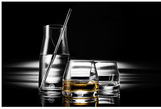 Reijmyre Glasbruk, whiskeyglas, produktfoto